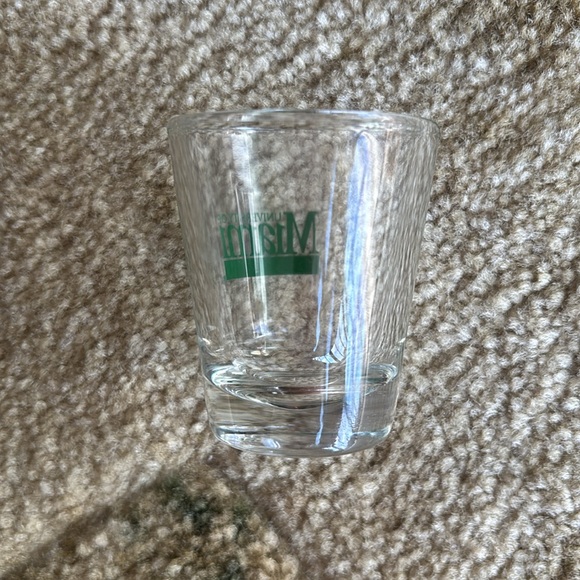 University of Miami Shot Glass - Picture 2 of 4
